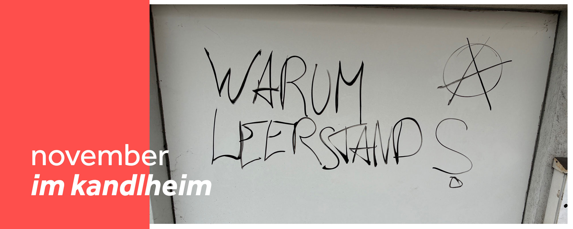 Der November im Kandlheim